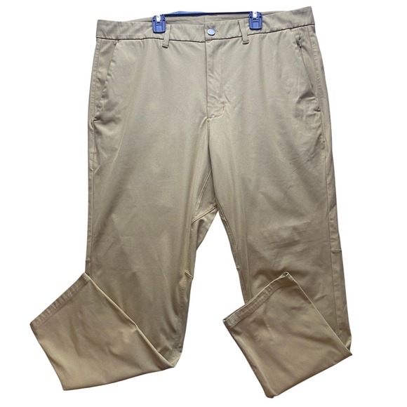 CRZ YOGA Pants Mens Size 38x30‎ Flat Front Golf Performance Quick Dry Stretchy - Picture 1 of 9